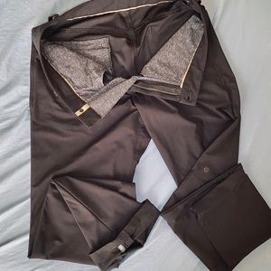 Lululemon men’s ABC pants 30”W 34”L Black A+ shape